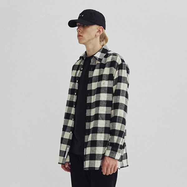 BUFFALO CHECK SHIRTS GA [BLACK]