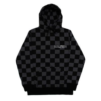 BASIC LOGO HOODIE - BLACK/CHARCOAL