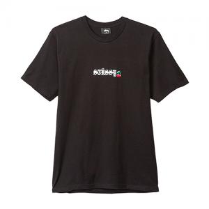 CHERRY TEE-BLK