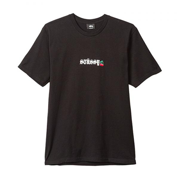 CHERRY TEE-BLK