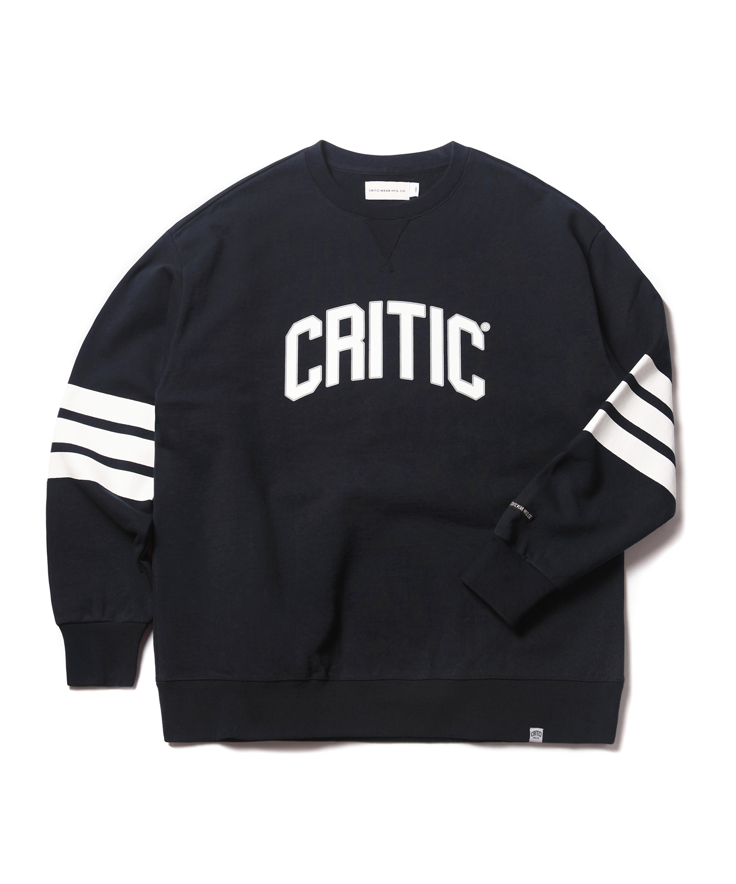 MFG STRIPES SWEAT SHIRT(NAVY)_CMOEICR31UN0