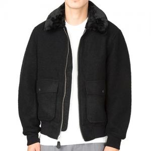 WOOL B-10 JACKET-BLACK(blk)