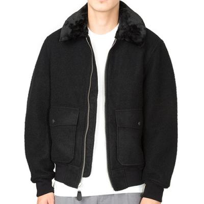 WOOL B-10 JACKET-BLACK(blk)