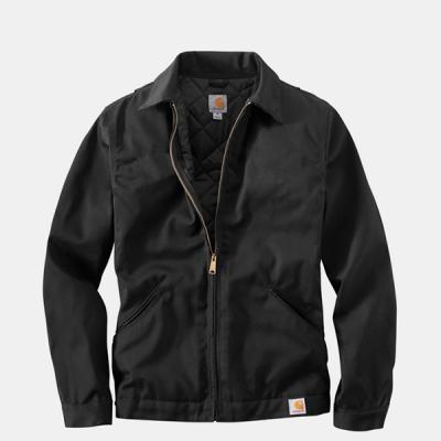 (J293) 블렌디드 트윌 워크 자켓 BLACK