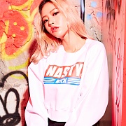 [NSTK] THE FANCY CROP SWEATSHIRTS (WHT)
