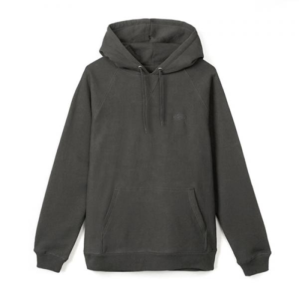 STOCK RAGLAN HOOD-LIGHT BLACK