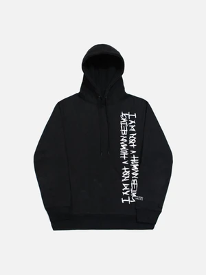 [17FW] VERTIKAL BASIC LOGO HOODIE - BLACK