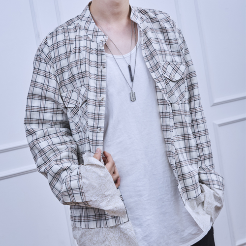 [innovant] Bandana shirt (White)