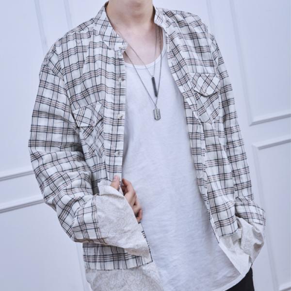 [innovant] Bandana shirt (White)