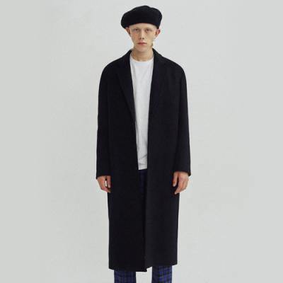 LONG CHESTERFIELD COAT GA [BLACK](GAVJ05)