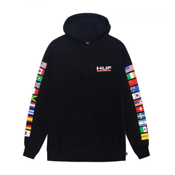 STADIUM UNITED HOOD-BLK