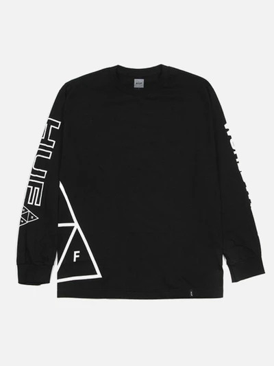 STADIUM OFFSIDES LS TEE-BLK