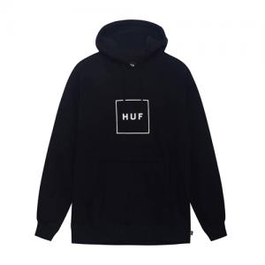 BOX LOGO PULLOVER HOODIE-BLK(wht)