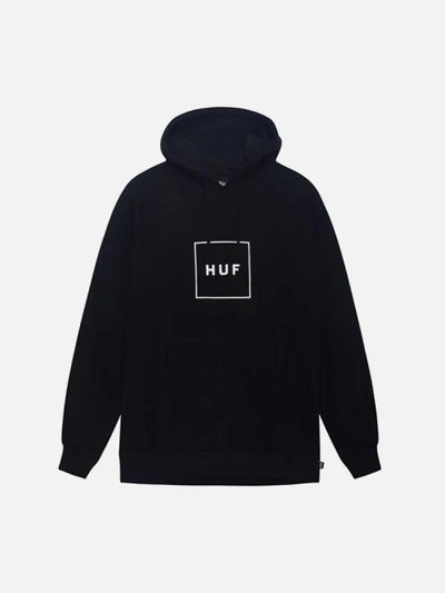 BOX LOGO PULLOVER HOODIE-BLK(wht)