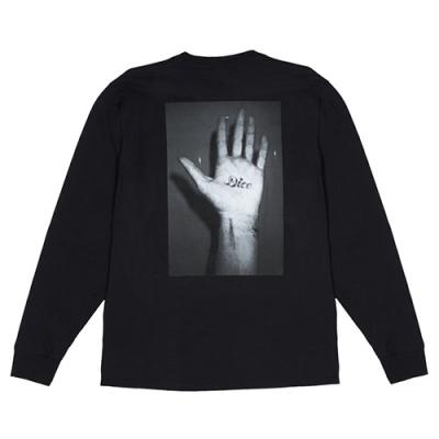 Dice Hand LS Tee-Black