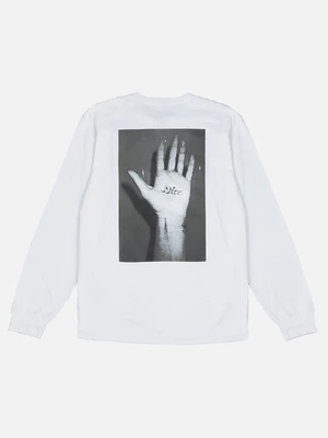 Dice Hand LS Tee-White
