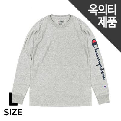 (GT78H) 팔로고 스크립트 클래식 긴팔티 OXFORD GREY (허리 원단불량)