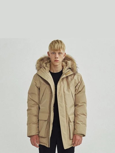 HEAVY DOWN PARKA GA [BEIGE](GAVJ10)