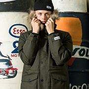 ARCTIC DOWN PARKA-DARK OLIVE