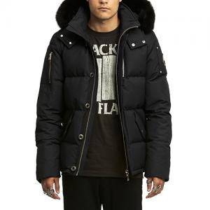 (국내배송) (MK2228M3Q_291) 2018 쓰리쿼터 남자패딩 MENS 3Q JACKET-BLACK (blk fur)