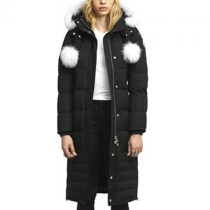 (국내배송) (MK4660LLP_290) 2018 서스캐처원 여자 롱패딩 LADIES SASKATCHEWAN PARKA-BLACK (wht fur)