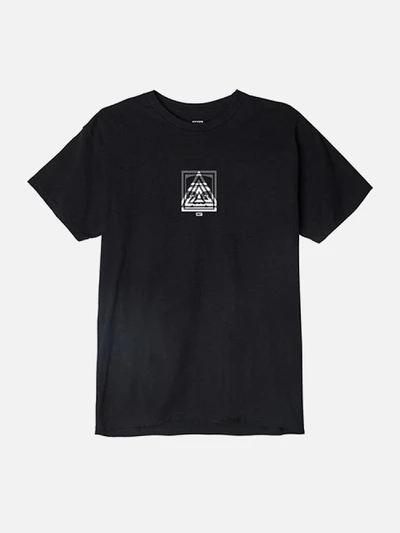 (163081621)OBEY 3 FACE TOP PYRAMID TEE-BLK