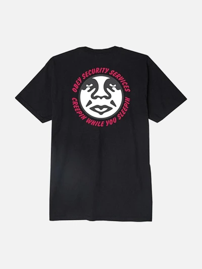 (163081610)SECURITY SERVICES TEE-BLK
