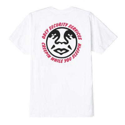 (163081610)SECURITY SERVICES TEE-WHT