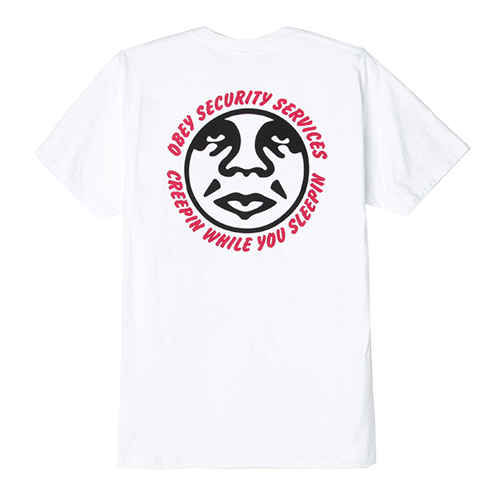 (163081610)SECURITY SERVICES TEE-WHT