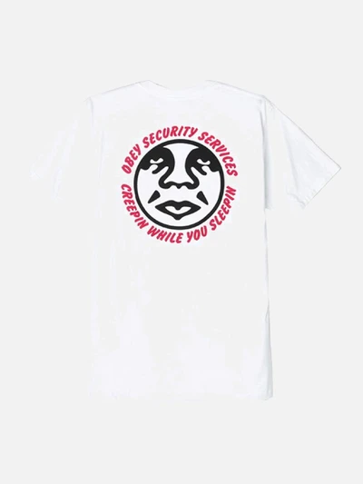 (163081610)SECURITY SERVICES TEE-WHT