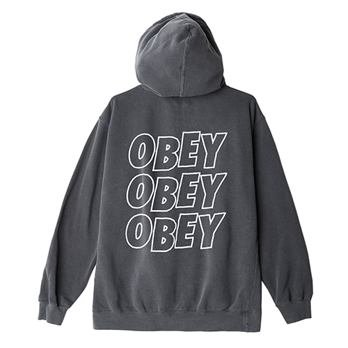 (112601489)OBEY JUMBLE LO-FI HOOD-DBA