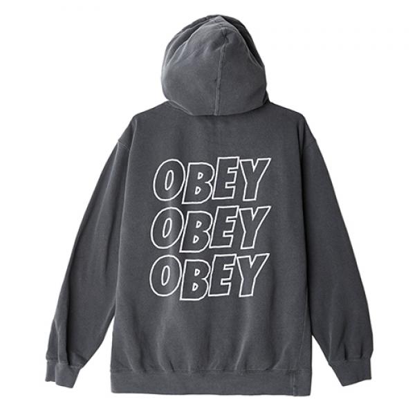 (112601489)OBEY JUMBLE LO-FI HOOD-DBA