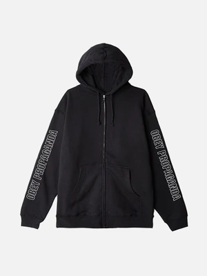 (111751641)ROUGH DRAFT ZIP UP HD-BLK