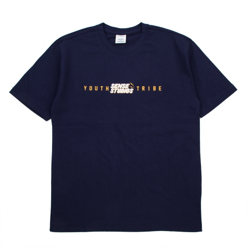 [Ʃ] SENSESTUDIO - YOUTH TRIBE TEE (NAVY)  Ƽ Ƽ