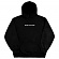 [FRESH ANTI YOUTH] LOGO HOOD SWEATER-BLACK
