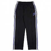 LOGO ZIP TRACK PANTS-BLACK