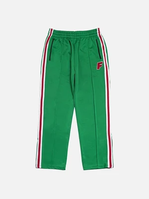 [FRESH ANTI YOUTH] LOGO ZIP TRACK PANTS-GREEN