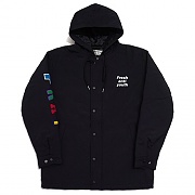 ANTIWINTER FRAY PARKA-BLACK