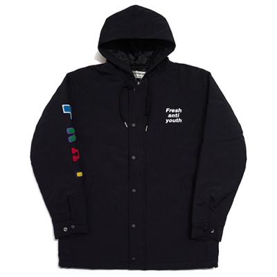 [FRESH ANTI YOUTH] ANTIWINTER FRAY PARKA-BLACK