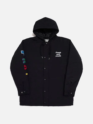 [FRESH ANTI YOUTH] ANTIWINTER FRAY PARKA-BLACK