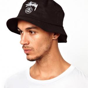 STOCK LOCK BUCKET HAT-BLK