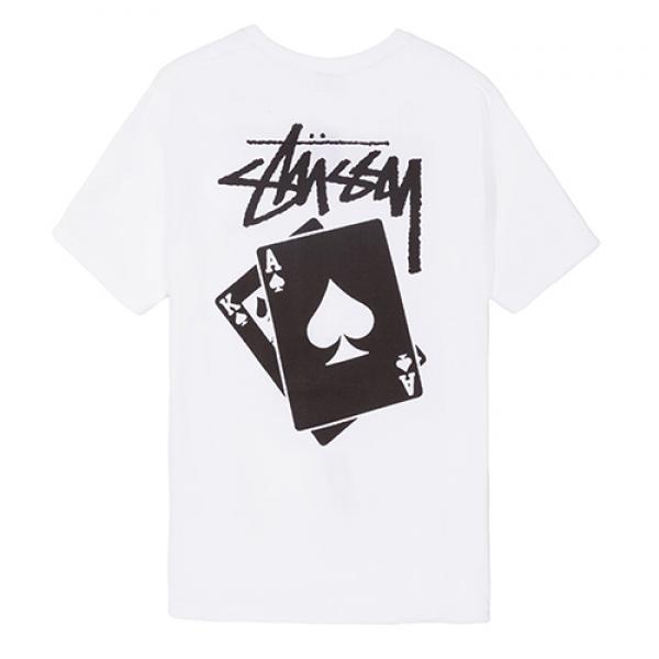 BLACKJACK TEE-WHT
