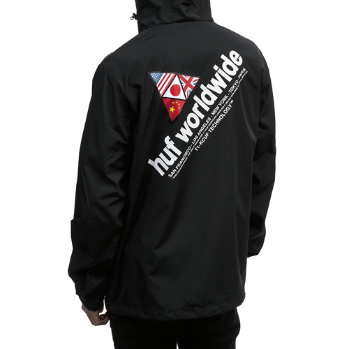 STADIUM OFFSIDES ANORAK-BLK