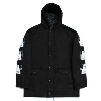 PORNO 6 MILITARY JACKET - BLACK