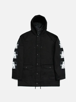 PORNO 6 MILITARY JACKET - BLACK