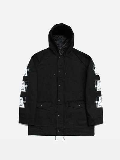 PORNO 6 MILITARY JACKET - BLACK