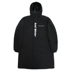 [FRESH ANTI YOUTH] ANTI WINTER LONG PADDING JACKET - BLACK