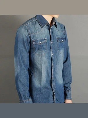 [WHYWORKS] 122 DENIM SHIRTS-INDIGO