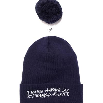BASIC LOGO BELL BEANIE-NAVY