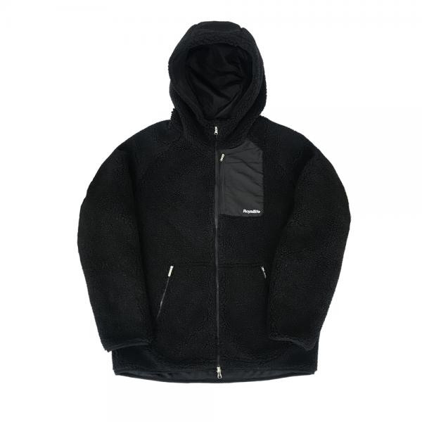 RLPA103 HEAVY FLEECE HOOD ZIP UP - 2 COLORS